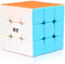 QY Toys Warrior W Speed Cube 3x3 - Stickerless Magic Cube Puzzles Toys (56mm) - Educational Toy to Improve