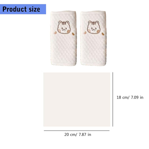 ZHENZQ Car Seatbelt Protector Covers Pad Auto Accessories Strap Comfort Cushion Pushchair Shoulder Strap Pad
