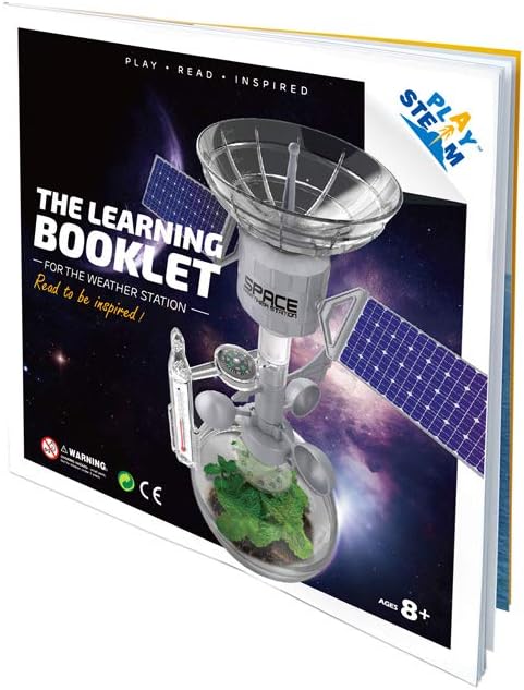 PLAYSTEM Space Weather Station Water Cycle Simulation Learning Kit - STEM Educational Gift for Kids & Teens