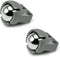 TZBTSTEAM 2pcs New Light Grey Universal Wheel Compatible with Lego 92911 bb607 Suspension