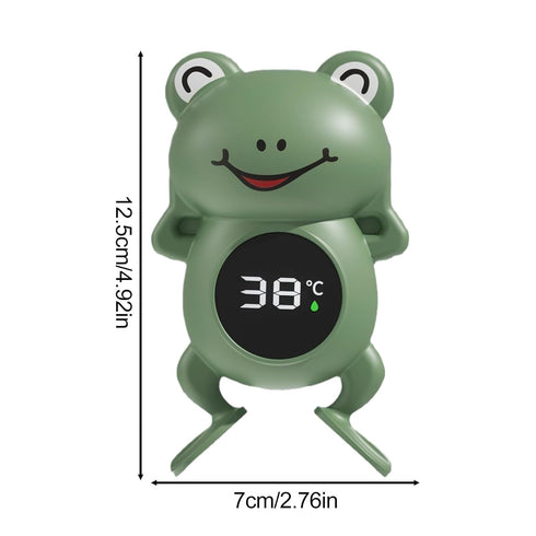 Generic Setup, Baby Bath Thermometers - Cute Cartoon Frog Waterproof Thermometer | Digital Type-C Bathtub for Family