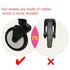 Stroller Bearing Wheel, Rear Wheel Replacement for Babyzen YOYO YOYO+ 6+