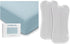 Comfy Cubs Muslin Fitted Crib Sheet and Easy Zipper Wrap Swaddle Blanket