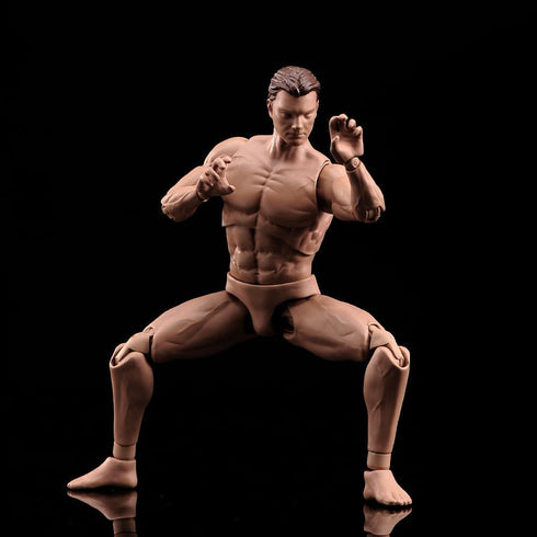 1/12 Figure,6inch Fremego Scale Action Male Strong Muscular Flexible Miniature Action Figure Body Doll Collection