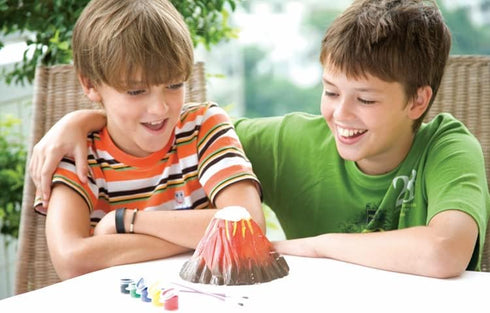 4M KidzLabs Volcano Making Kit: DIY Science Kit for Boys & Girls Ages 8+