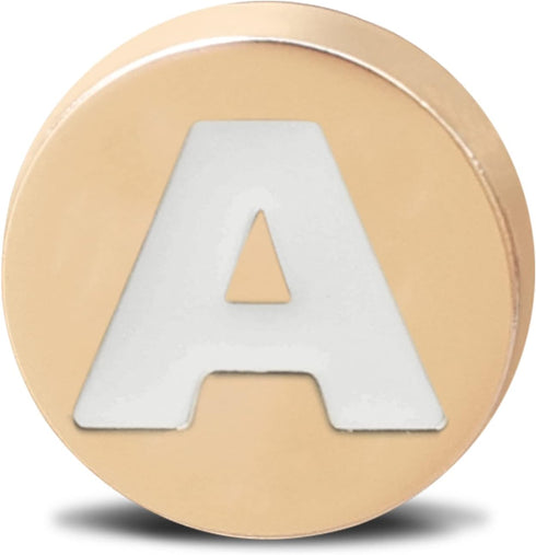 26 Pack Bling Gold Letter Decoration Charms, Alphabet ABC-Z Characters for DIY Projects for Teens and Adults