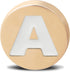 26 Pack Bling Gold Letter Decoration Charms, Alphabet ABC-Z Characters for DIY Projects for Teens and Adults