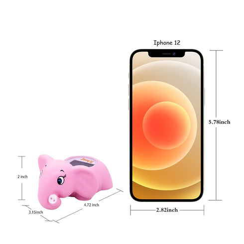Doli Yearning Upgrade Baby Bath Thermometer|Kids' Bathroom Safety Product|Fahrenheit and Celsius|Baby Bath Floating