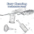 Baby Medicine Dispenser Kit, 3PCS Silicone Infant Syringe Pacifier Dropper, Toddler Feeding Pacifiers for Newborns