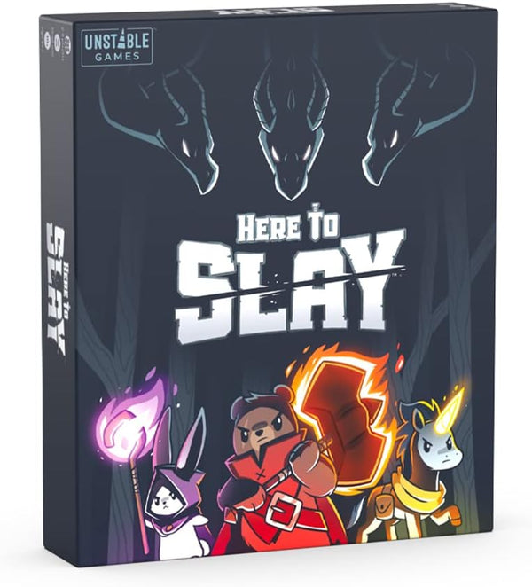 Here To Slay Adventure RPG Base Game - 2-6 Players, Card Game for Teens and Adults