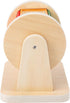 6-12 Adena Montessori Spinning Drum Baby Toys,Montessori Toys for Babies Months Toddlers,Wooden Spinning Rainbow