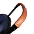 MINILUJIA Removable Zipper PU Leather Handlebar Cover Sleeve Protect Case Compatible with