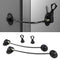 2 Pack Refrigerator Lock with Magnetic, Child Safety Locks for Fridge Freezer Door, Convenient, Black