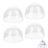 PEUTIER 4PCS Baby Bottle Cap Replacement Cover for Avent Natural Bottles 4oz &