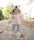 18 Inch Set 4PC Doll Winter Clothes - Koala Snow Jacket Coat Outfit with Matching Hat & Boots Compatible with American