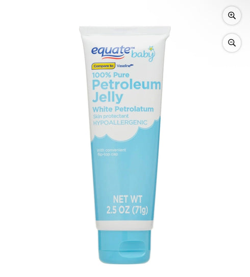 Generic 2.5 oz, Pack 2 Equate Baby Petroleum Jelly Tube