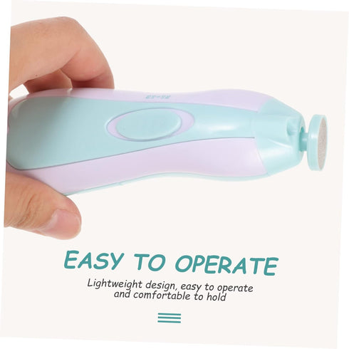 Trimmer Abaodam Boy Girl's Electric Manicure Tool Nail File Ergonomic for Boys and Girls