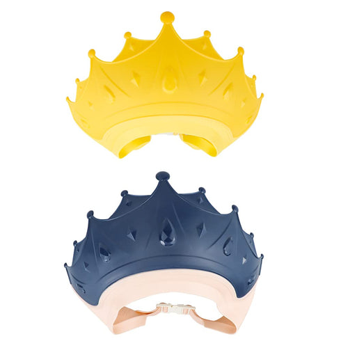 2 Pieces Soft Baby Shower Cap, Adjustable for Washing Hair Shield, Safe Visor Cap for Toddler Kids