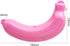 Mozff 1pc pink Banana Storage BPA-Free Outdoor Travel Case,Keep Fresh Keeper and Protector, Cute Carrier Box