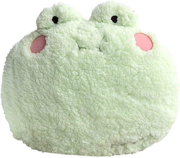 Frog Plush Pillow, Adorable Stuffed Animal (15 * 14 inch), Home Cushion Decoration for Kids and Adults
