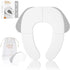 FOOYOO Foldable Toddler Toilet Seat | Portable Potty Training Seat for Travel &