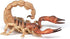 Papo Scorpion Figurine, Desert Animal Toy for Kids Age 3+, 11 cm, Hand-Painted Wildlife