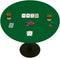 Felt Card Game Table Cover for Playing Cards Poker, Mahjong, Domino, Bridge