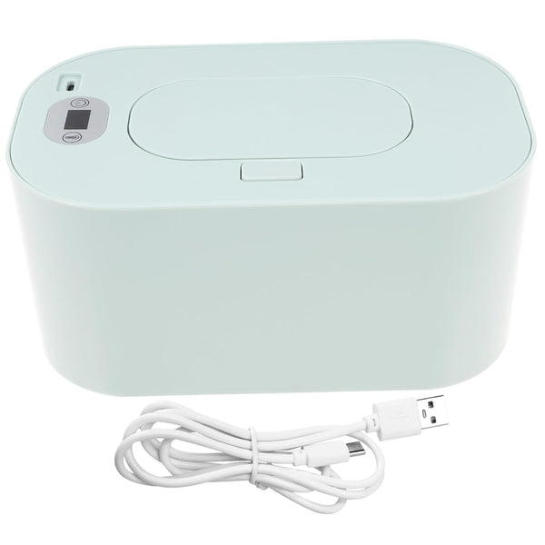 Baby Wipe Heater Portable Wet Tissue Dispenser Green Tissue Warmer Warm Baby