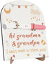JHFDTY Baby Announcement for Grandma Grandpa Surprise Pregnancy Announcement Ideas Baby Reveal for