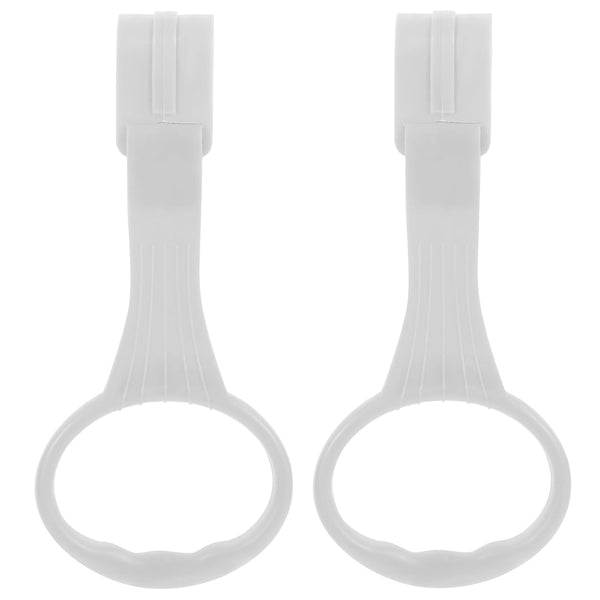 Totority 1 Pair Cot Playpen Items - Bed Crib Pull Rings Infant Stand Up Rings Safety Ring Child Accessories
