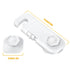6 Pack Fridge Locks for Kids, Cabinet Locks Baby Proofing, Child Proof Refrigerator Lock for Safety, Baby Locks for