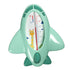 Bath Thermometer in Cartoon Plane Shape Floating Water Temperature Gauge for Safety