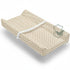 Vegan Leather Contoured Baby Changing Pad | Waterproof & Wipe-Clean PU Leather