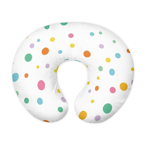 Goronwyfloyd Colorful Dot Nursing Pillowcase Ultra Soft Comfortable Newborn Nursing Pillow Case Stain