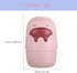 Set 4pcs KOMBIUDA Nail Clipper and Scissors for Newborns Nail Care Kit Safe Rounded Tips Non-Slip Handle Pink Grooming