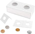 Coin Flips for Large Dollars, 50 PCS, 40mm/1.6inch Cardboard Holders for 2x2 inch Pockets