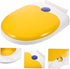 U Shaped Toilet Training Seat for Boy Girl Comfortable Easy to Install Potty Seat for Boys Girls Reusable Smooth