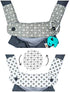Mila Millie Premium Drool and Teething Reversible Cotton Pad - Fits Ergobaby