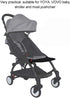 HEEPDD 12.6 8.3 Baby Stroller Footrest, x in Stroller Extension Footrest Universal Infant Leg Rest for Baby Stroller