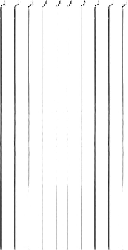uxcell 1.5mm x 300mm Steel Z Pull/Push Rods for RC Airplane, Boat Replacement, Pack of 10