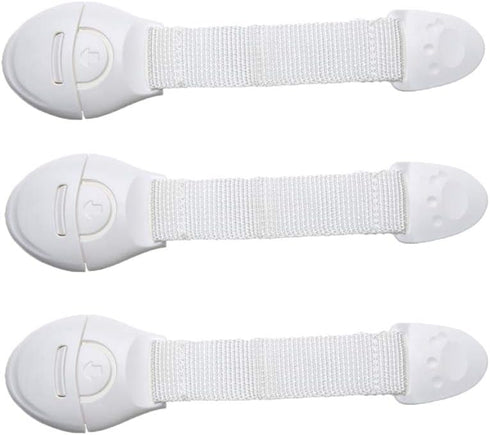 AKOAK 3 Pcs Child Safety Locks, Baby Care Accessories for Refrigerator, Drawer, Door