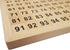 Wooden Hundred Board Montessori Math Counting Toys - 1-100 Numbers Educational Game for Toddler Kids