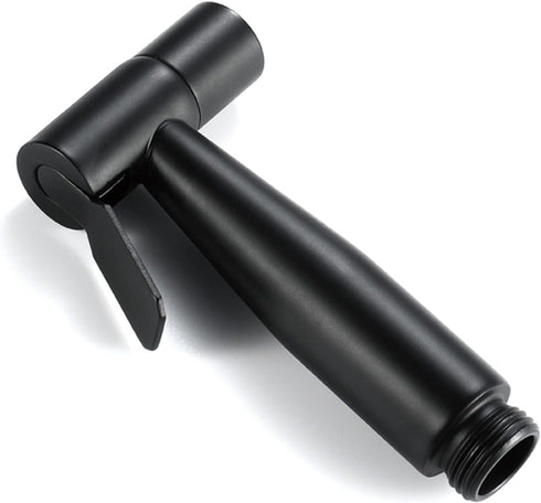 QFZFQOLSS Handheld Bidet Sprayer Black Cloth Diaper Sprayer for Toilet Bidet Sprayer Head Black Stainless Steel Sprayer