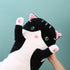 110cm/43.3inch) Giant Cat Pillow Plush Cartoon Kitty Sleeping Hugging Pillow, Cuddly Soft Long Kitten Body Pillow Doll