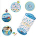 Fidget Toys for Baby Crawling, Fitness Toys to Exercise Hearing and Touch, Baby Toys for 6 Months to 3 Year Olds (Blue)