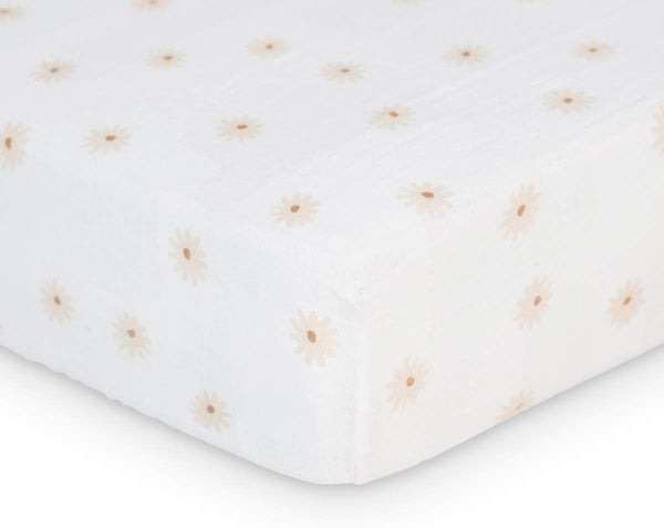 Lulujo Muslin Crib Sheets - Fitted Crib Mattress Sheets for Boys and