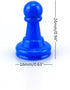 Honbay 80pcs Multi-Color Plastic Pawns Pieces for Board Games, Tabletop Markers Component