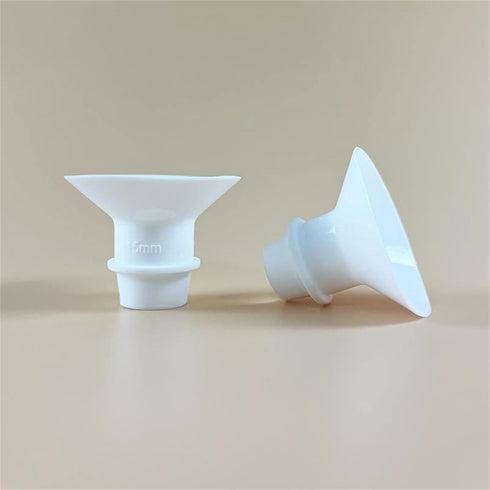 Tizuqe Compact Breast Pumps Flange Converter Versatile Breast Pumps Shield Adapter Easy to Use Silicone Breast Pumps