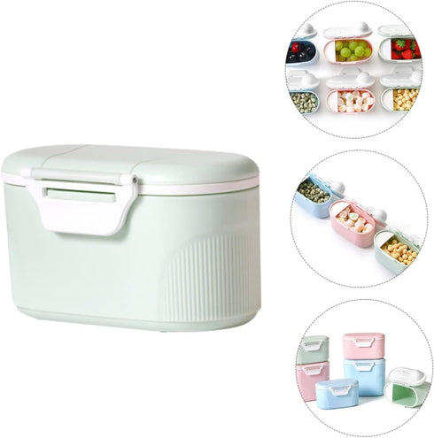 ERINGOGO Portable Baby Formula Dispenser Leakproof Milk Powder Container for Infants Travel Friendly Milk Powder Holder