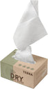 1 Pack 48 Terra Bamboo Dry Baby Wipes: Biodegradable Bamboo Fiber Wipes, Unscented, Sensitive Skin